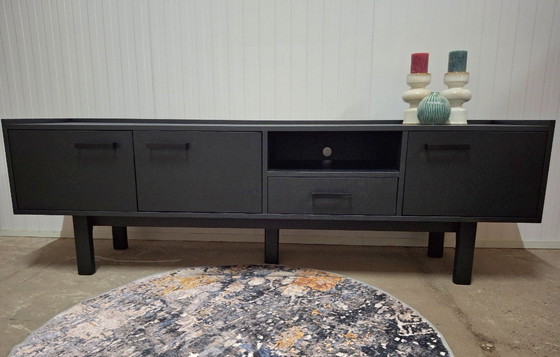 Image 1 of Modern oak TV cabinet, 190 cm, new