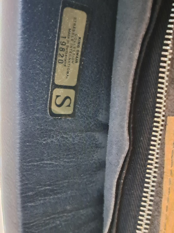Sedia Strässle King – Poltrone, Leather, Metal (photo 10 of 14)