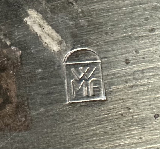 Image 1 of Raro piatto da portata in ottone WMF