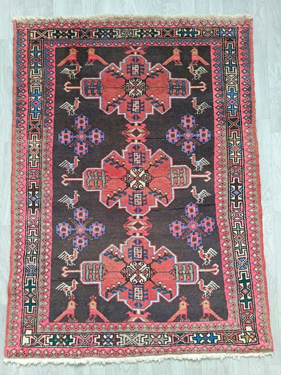 Image 1 of Tappeto persiano Hamadan fatto a mano