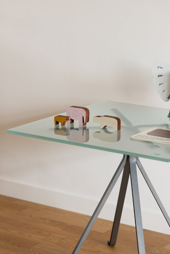 Image 1 of Enzo Mari Cuginetto side table Driade 1973