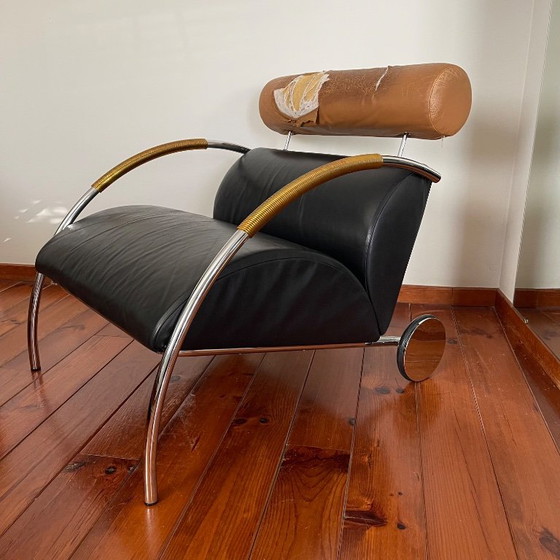 Poltrona Cor Zyklus di Peter Maly – Poltrone, Leather, Metal (photo 2 of 7)