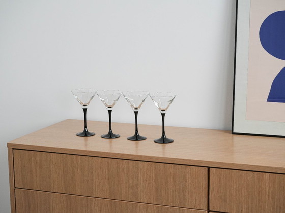 Image 1 of Set of martini glasses, Danish design, 1970s, manufactured in Denmark