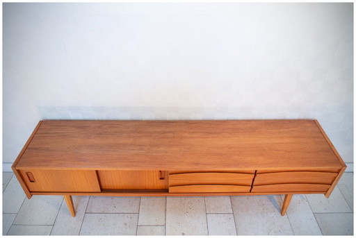 Low sideboard, teak 1960
