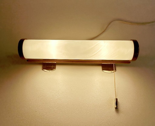 Art Deco Glas Bakeliet Licht