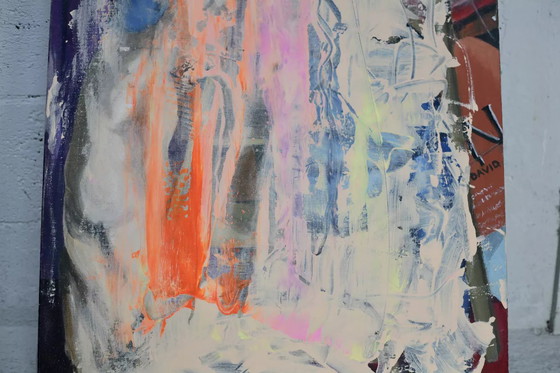 Image 1 of Abstract Painting On Canvas