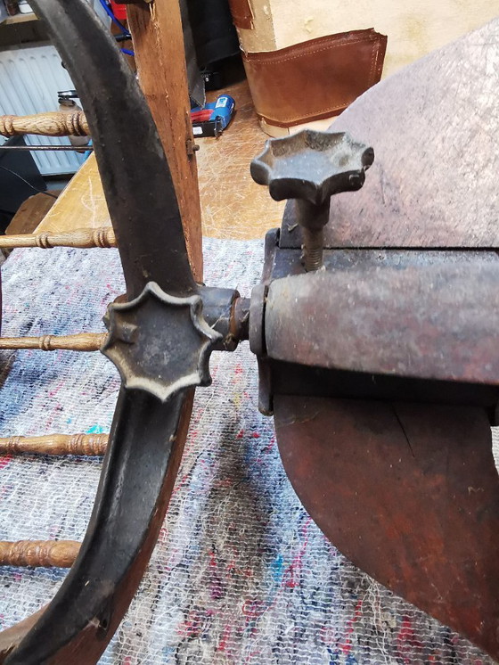 Image 1 of Chaise de bureau ancienne de Heywood Brothers, fin du 19e siècle