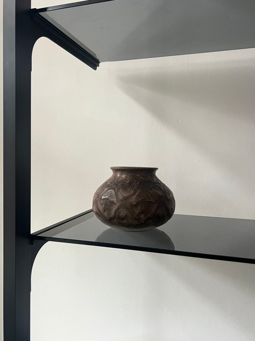 Vase en céramique Ruscha vintage – Allemagne de l'Ouest