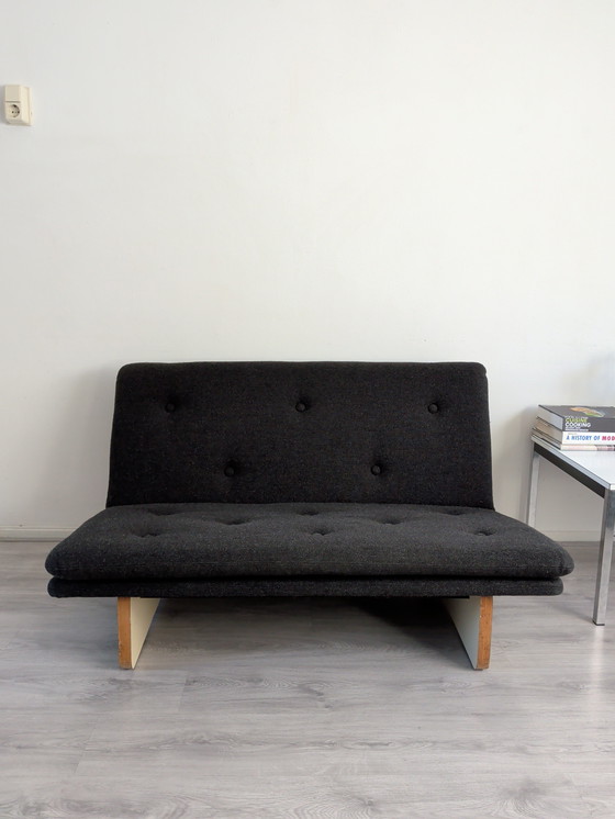 Image 1 of Vintage Artifort C671 2-seater by Kho Liang Ie