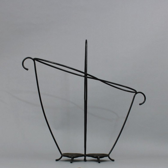 Image 1 of Portaombrelli in metallo - anni '60 - nello stile di Jean Royere / Mathieu Mategot