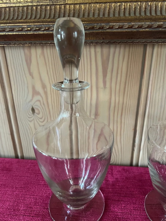 Paar Karaffen. Massives Glas., Gläser & Karaffe, Kristall, Transparent (Foto 3 von 6)