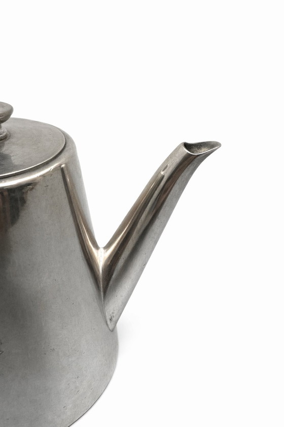 Image 1 of Vintage Christofle Coffee Pot – 'Casinò Municipal Nice' Collection – Silver-Plated – 1950s
