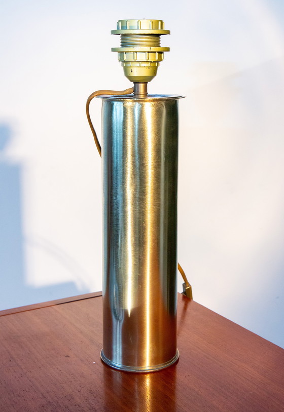 Image 1 of Lampe en Laiton, Douille d'Obus, 1920