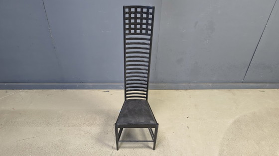 Image 1 of Chaise Cassina 292 Hill House 1 de Charles Rennie Mackintosh, années 1980
