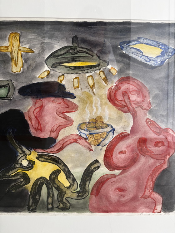 Wim Worm “I mangiatori di patate” – Litografie e stampe, Paper (photo 7 of 12)