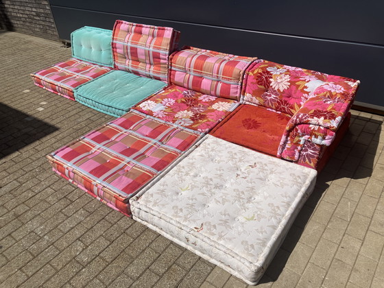 Image 1 of Roche Bobois Mah Jong Kenzo Takada 10 elements, 4 cushions TOP state!!!