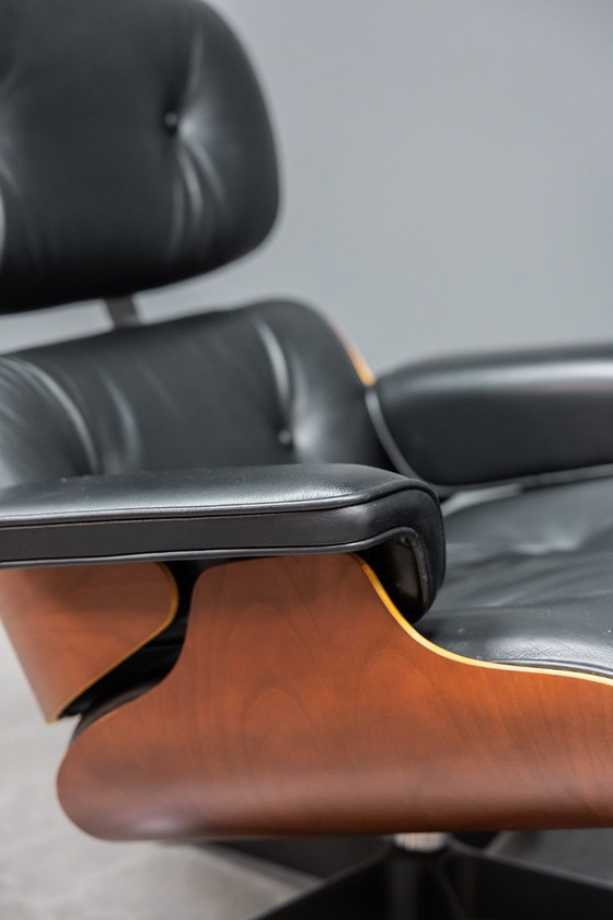 Image 1 of Eames Lounge Chair + Ottoman