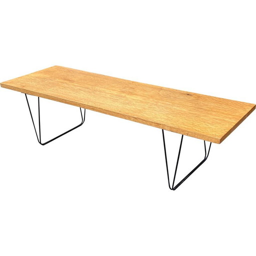 Banc vintage "Cm 191" par Pierre Paulin pour Thonet, 1970