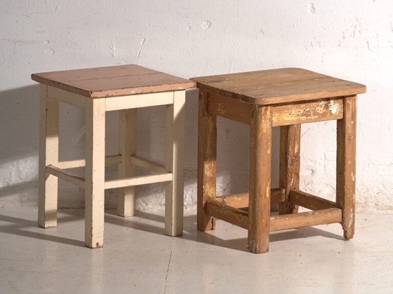 Comodini antichi in legno di pino – Europa Centrale, circa 1940 #2 – Rustic (photo 18 of 40)