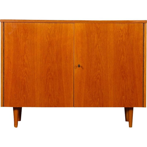 Commode vintage en placage de chêne par Drevozpracujici podnik, Tchécoslovaquie 1960