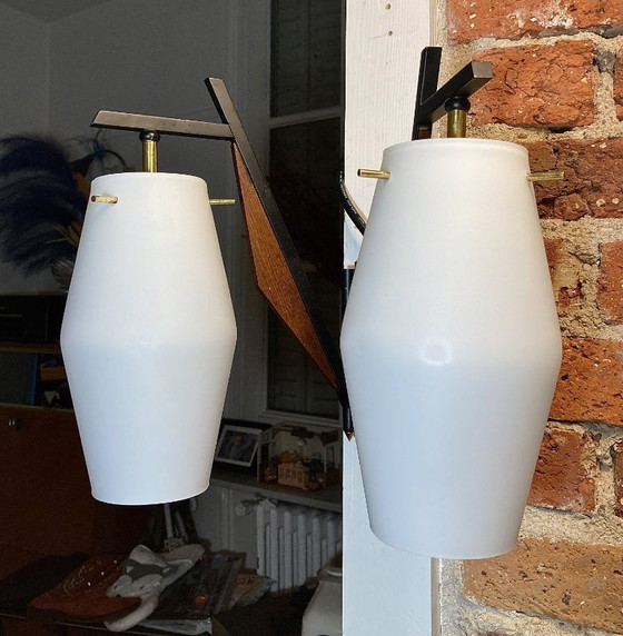 Image 1 of Applique vintage a 2 luci Stilnovo