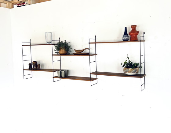 Image 1 of Scaffale a muro modulare XL vintage, WHB Germania '60