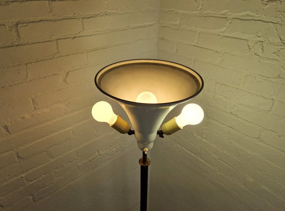 Image 1 of Lampada da terra vintage Twilight con paralume originale