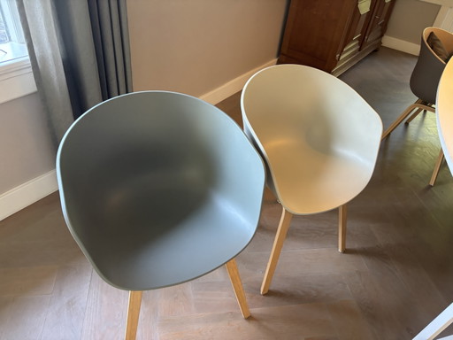 Chaises Hay AAC 4x2 – eetkamerstoelen, Plastic, Wood (photo 2 of 5)