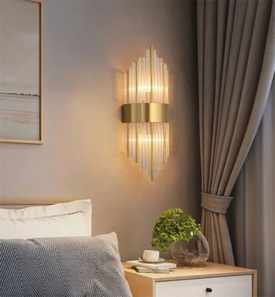 Image 1 of Eva wall light in crystal glass