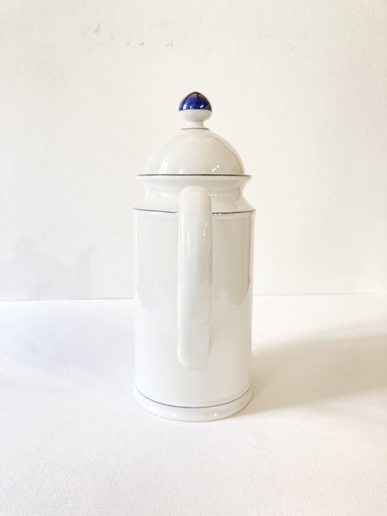 Image 1 of Coffee pot and sugar bowl in Seltmann Weiden porcelain, West Germany, Renate model, 1980s