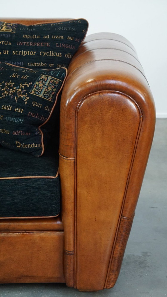 Image 1 of Luxe en ruime 2.5 zits schapenleren design bank