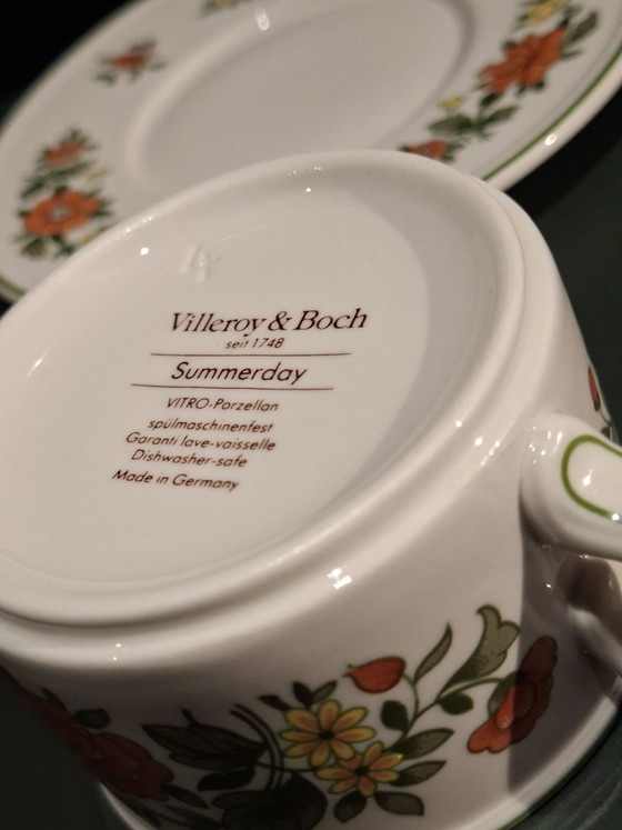 Villeroy & Boch "Summerday", Servies, Porselein, Meerdere kleuren (foto 5 van 5)