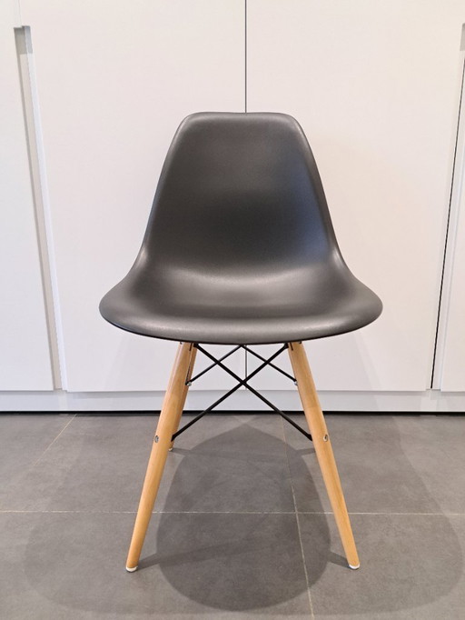 8x dining chair black matte