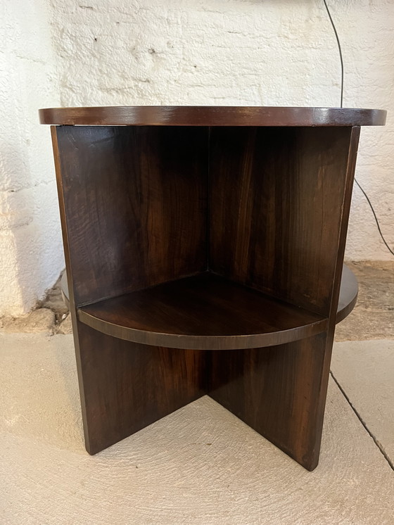 Image 1 of Tavolino e poltrona Art Déco in palissandro