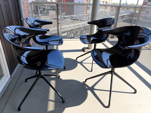 4 chaises de salle à manger « Infinity Loop »