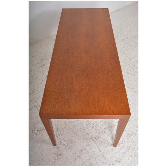 Image 1 of Vintage teak coffee table by Severin Hansen for Haslev Møbelsnedkeri, 1960