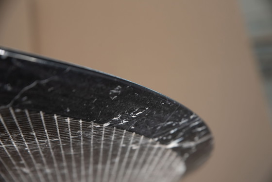 Tavolo da pranzo ovale originale Knoll Tulip 244x137 Nero Marquina In ottime condizioni!! Eero Saarinen (photo 6 of 15)