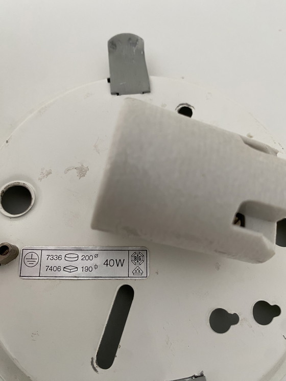 Image 1 of 2x Grand plafonnier/applique murale vintage allemand des années 1970/80