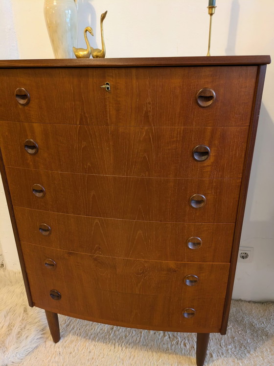 Image 1 of Vintage Danish Chest of Drawers, Kai Kristiansen