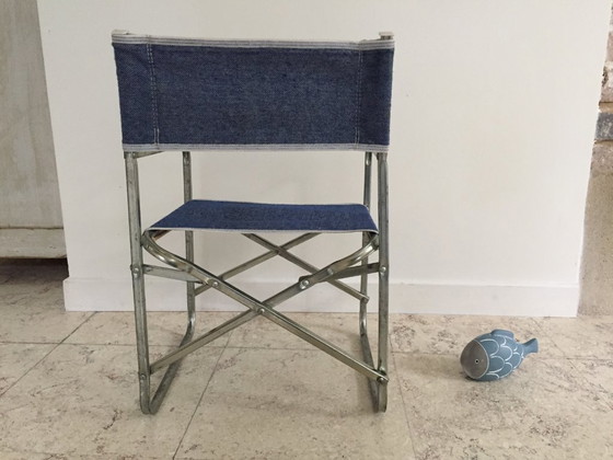 Image 1 of Vintage folding children's armchair