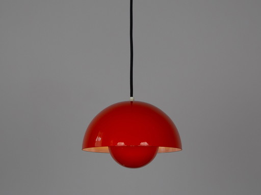 Deense vintage hanglamp Flowerpot van Verner Panton, Louis Poulsen, 1968