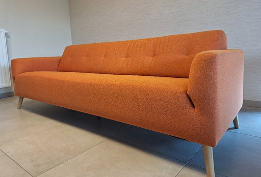 Divano passepartout 4 posti - in tessuto