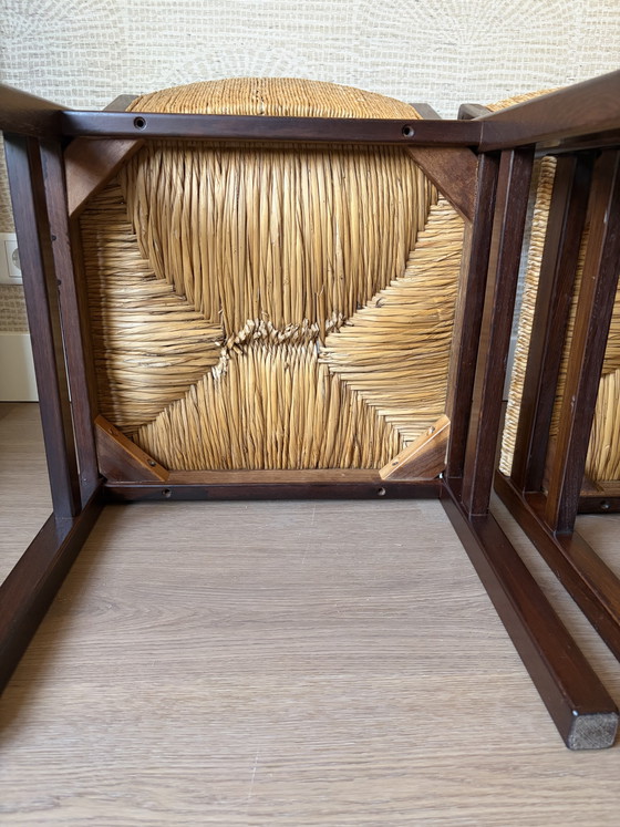 Image 1 of 4x Cees Braakman Pastoe stoelen 