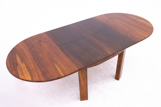 Image 1 of Art Deco table from the 1940s, Poland. 