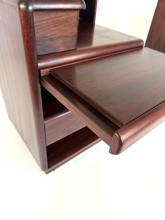 Image 1 of Set di 2 comodini vintage in palissandro, Skovby Møbelfabrik '70