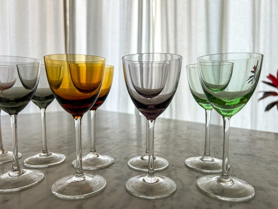 Image 1 of 12x Likörgläser italienisch 1950er Jahre