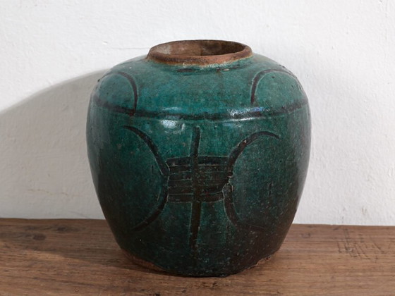 Antieke Aziatische vaas (ca. 1820) #43 – Vazen, Ceramic (photo 37 of 40)