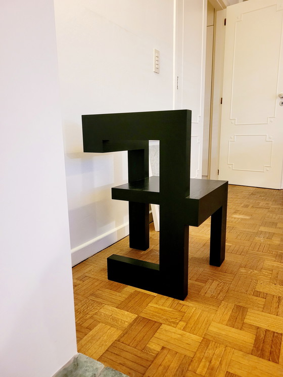 Image 1 of Steltman Chair Gerrit T. Rietveld Numbered Edition with Certificate Rietveld by Rietveld