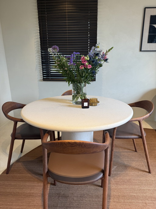 MORTEX round table - dia 120 cm - IN STOCK