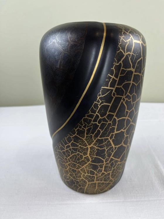 Vaas met gouden schubben – Vazen, Porcelain (photo 2 of 9)